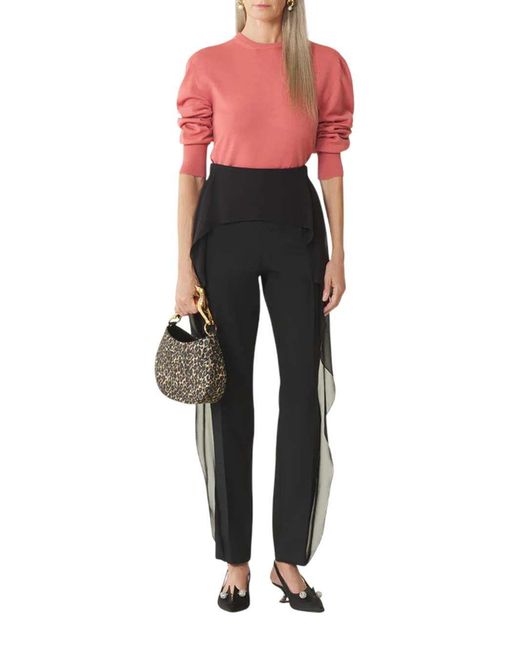 Lanvin Metallic Mini Bag With Print