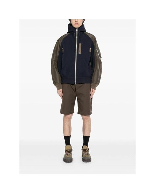 Sacai Black Jackets for men