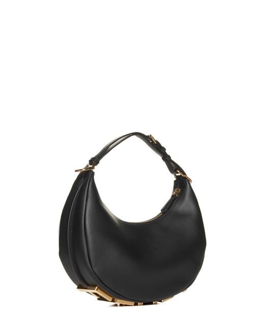 Fendi Blue Graphy Leather Bag