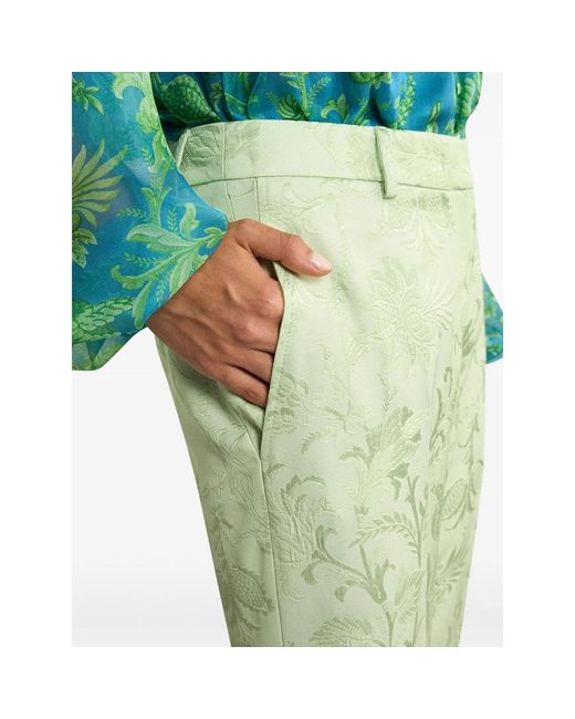 Etro Green Trousers