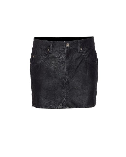 Isabel Marant Black Kimmy Mini Skirt