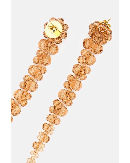 Simone Rocha White Drip Earrings