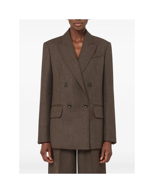 Max Mara Brown Jackets