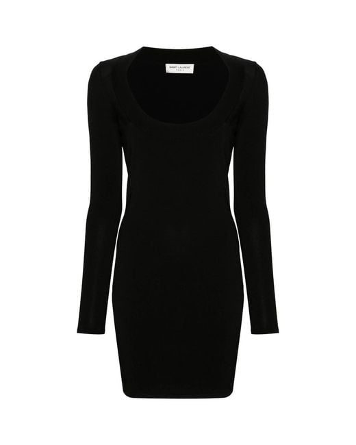 Saint Laurent Black Dresses