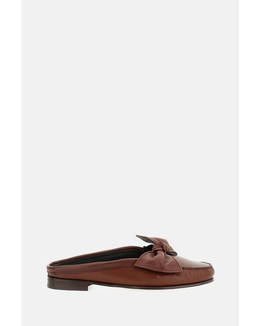 Hereu Brown Corbati Mule Shoes