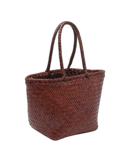 Dragon Diffusion Red Small Grace Bucket Bag