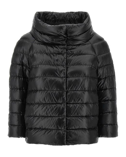 Herno Black 'Sofia' Down Jacket