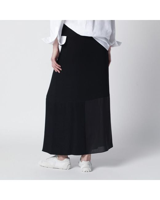 6397 Black Patchwork Skirt