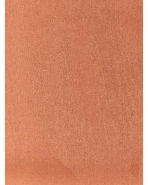 Saint Laurent Orange Neck Scarf