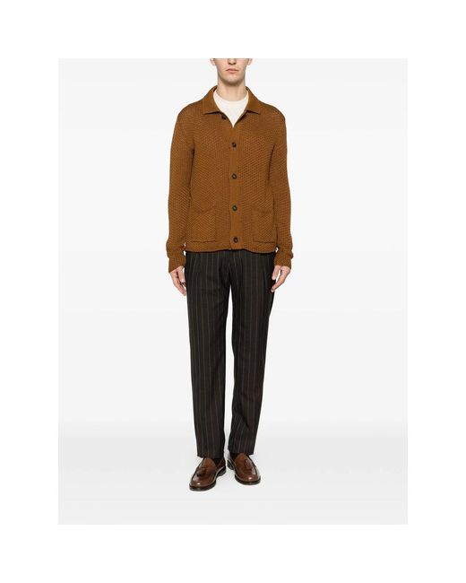 Tagliatore Brown Jacket for men