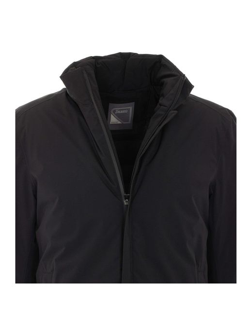 Herno Blue Down Jacket for men