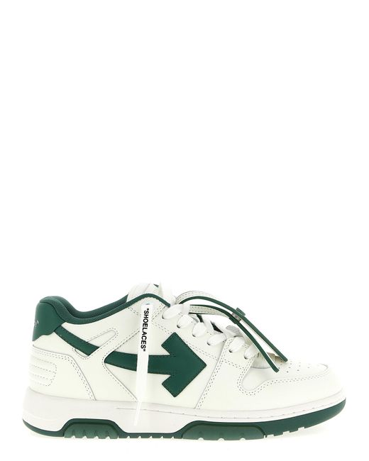 Off-White c/o Virgil Abloh Men's Green 'Out Of Office' Sneakers
