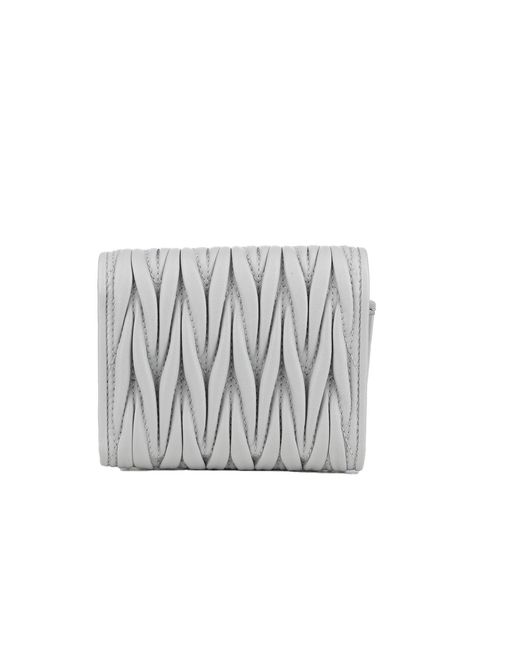 Miu Miu White Accessories Wallets