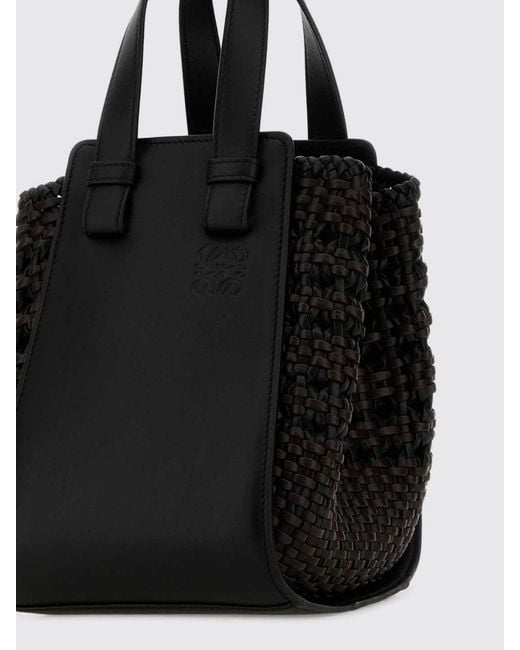 Loewe Black Hammock Leather Bag