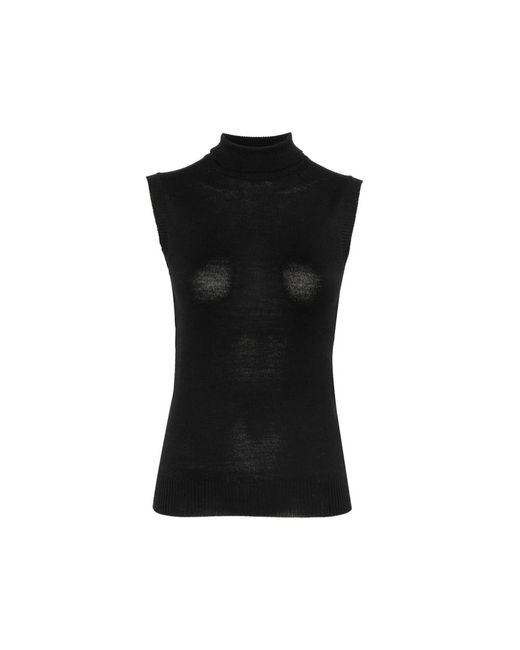 Sportmax Black Tops