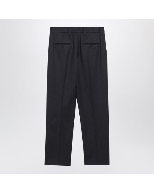 Prada Blue Anthracite Trousers