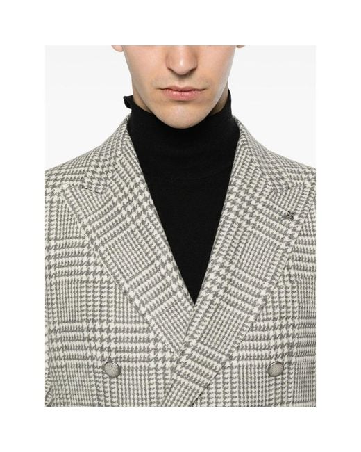 Tagliatore Gray Jackets for men