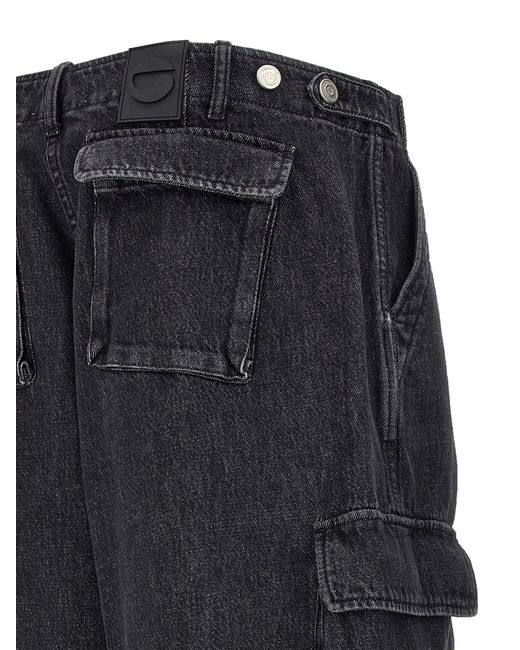 Coperni Black Cotton Jeans Denim Clothing