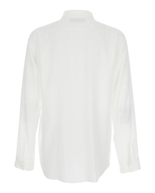 Gucci White Narcisista Seta for men