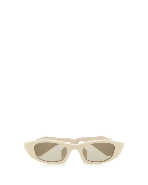 Prada White Sunglasses