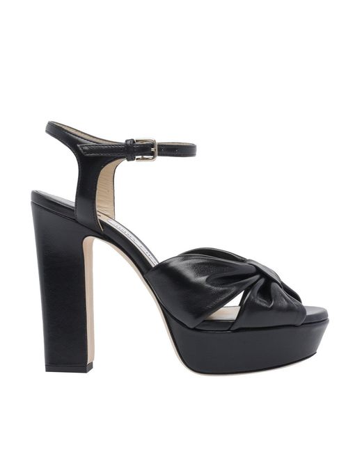 Jimmy Choo Black Heloise Pumps