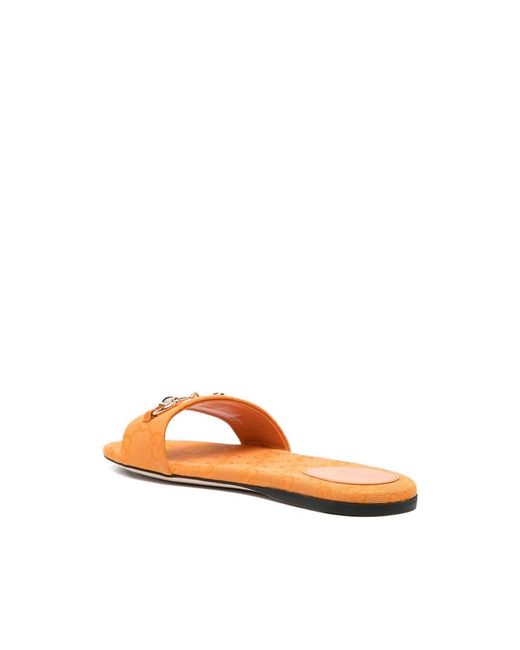 Gucci Orange Flip-Flops & Slides
