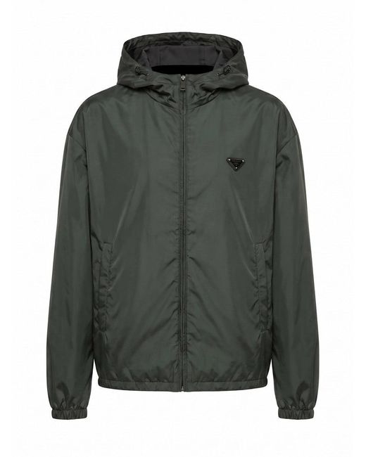 Prada Green Re-Nylon Jacket for men