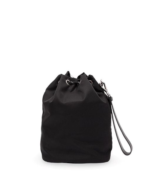 Prada Black Speedrock' Pouch for men