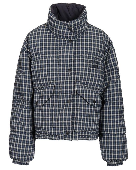 Miu Miu Black Reversible Down Jacket