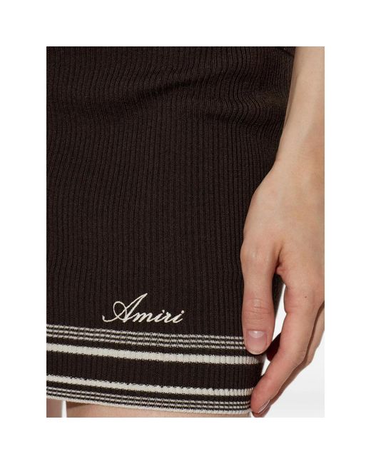 Amiri Black Skirts