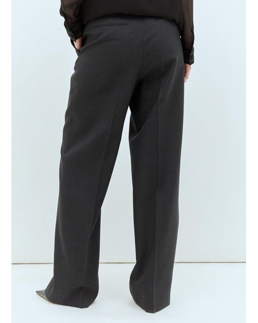 Gucci Black Wool Tailored Pants