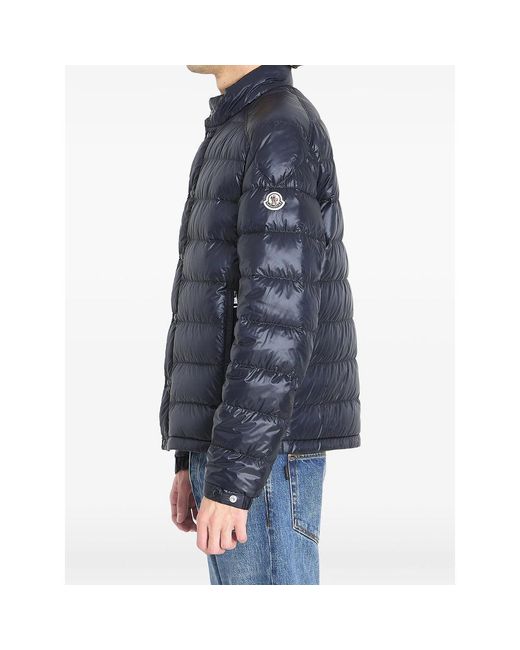 Moncler Blue Winter Jackets for men