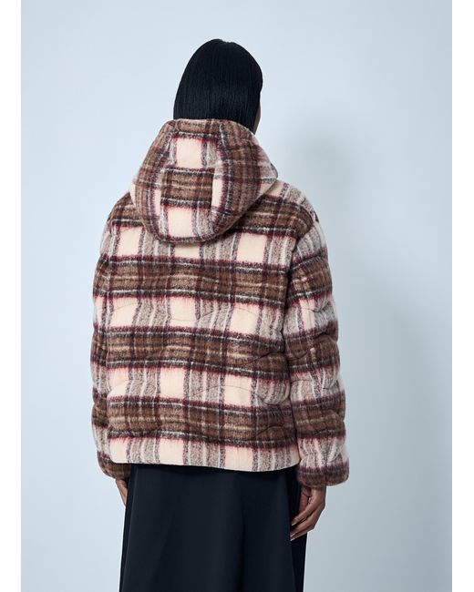 Moncler Red Cervi Short Down Jacket