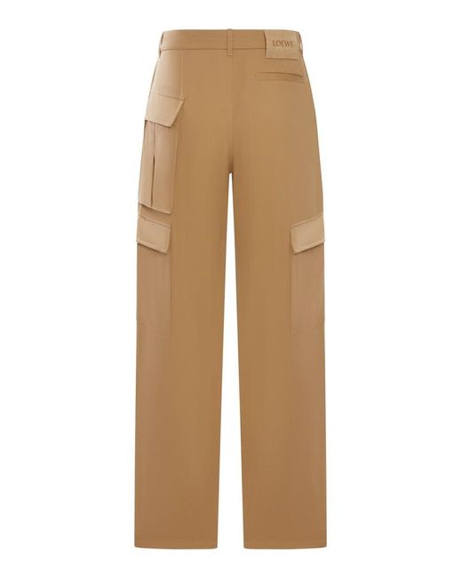 Loewe Natural Cargo Trousers for men
