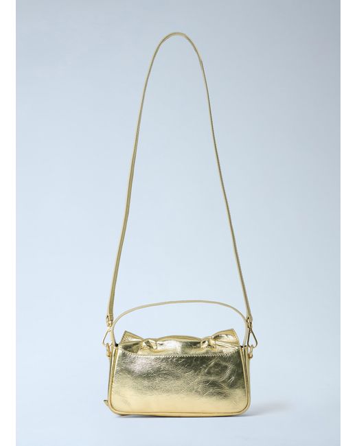 Acne Blue Micro Multipocket Crossbody Bag