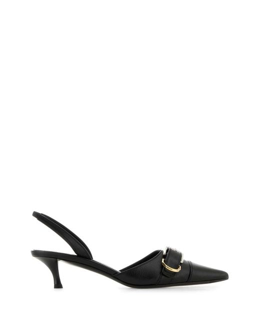Givenchy Black Slingback Voyou