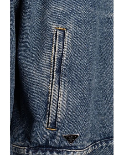 Prada Blue Clothing Jackets for men