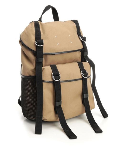Maison Margiela Black Medium High-Tech Backpack