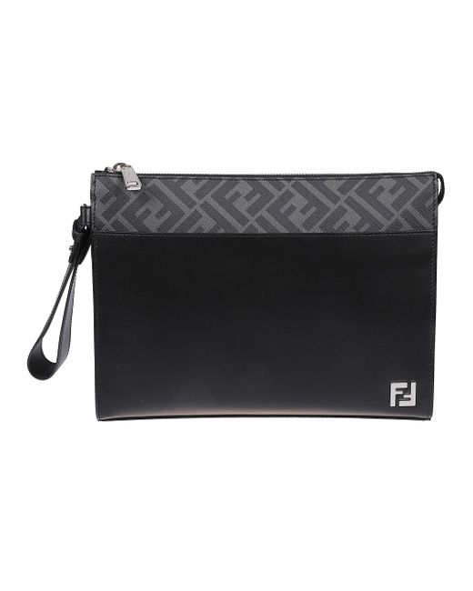 Fendi Black Frizione Quadrata for men