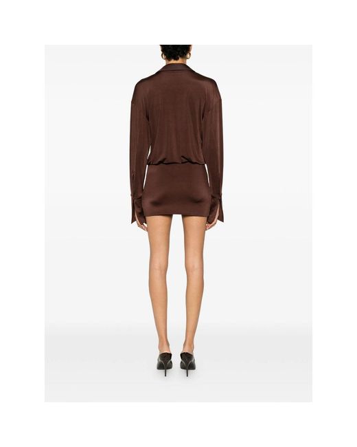 ANDAMANE Brown Dresses