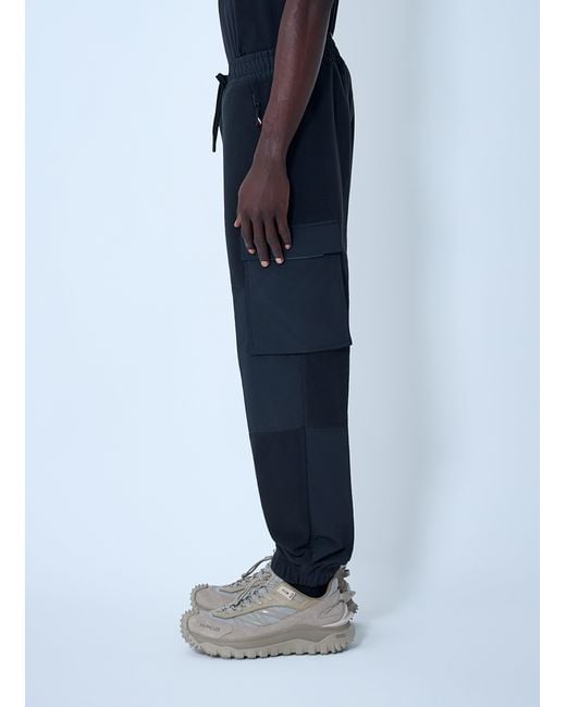 Moncler Blue Drawstring Track Pants for men