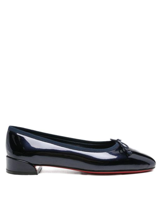 Christian Louboutin Blue Flat Shoes