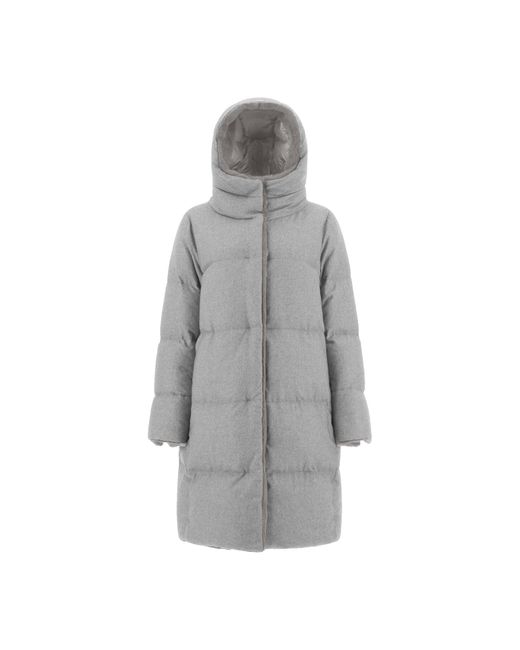 Herno Gray Down Coats