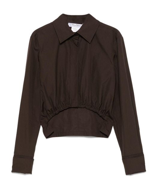 Max Mara Black Angio Shirt