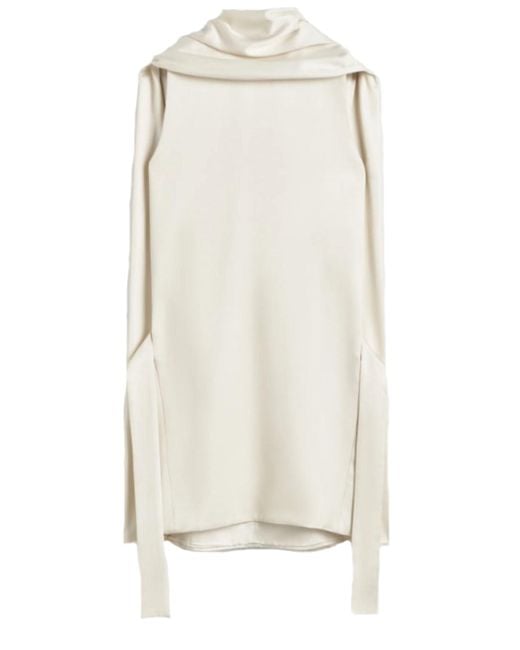 Totême  White Cocoon Dress