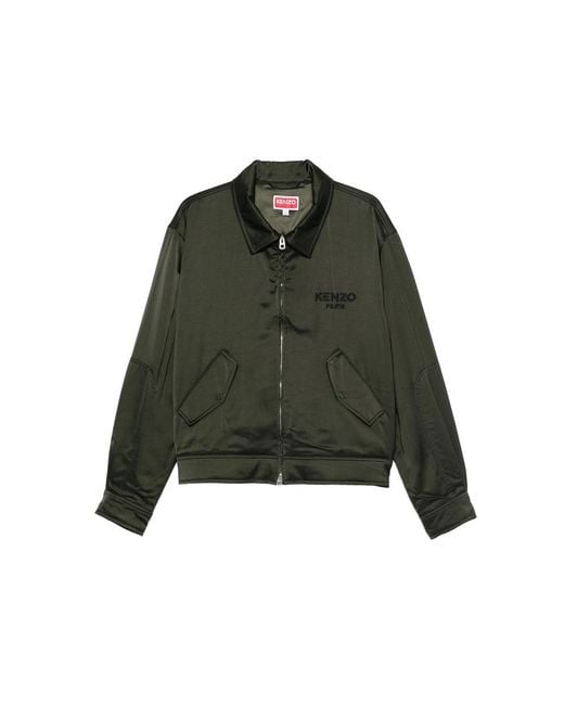 KENZO Green Jackets for men