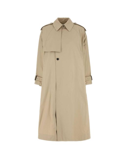 Saint Laurent Women's Natural Trench