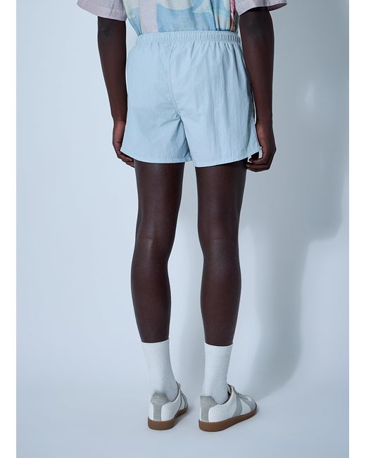 Our Legacy Blue Drape Tech Shorts for men