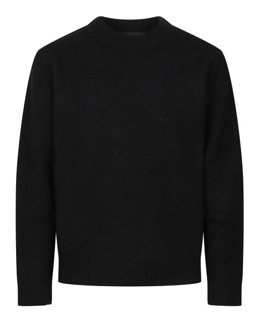Axel Arigato Black Wool Sweater for men