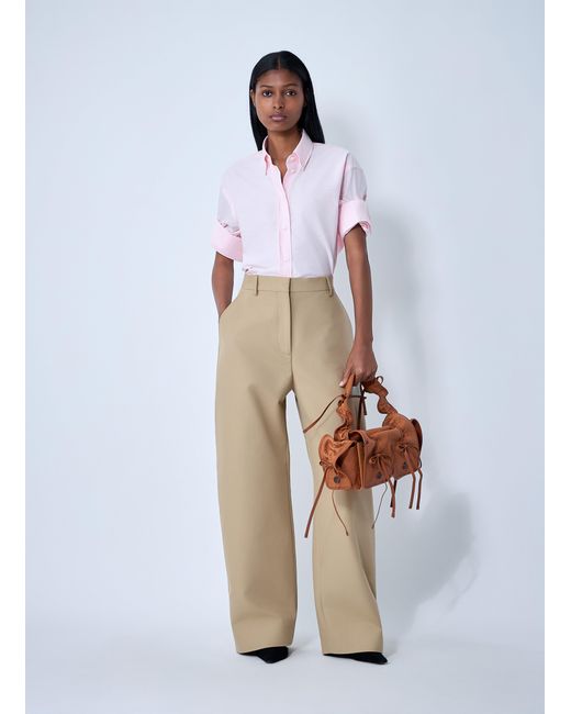 Acne White Button-Down Shirt